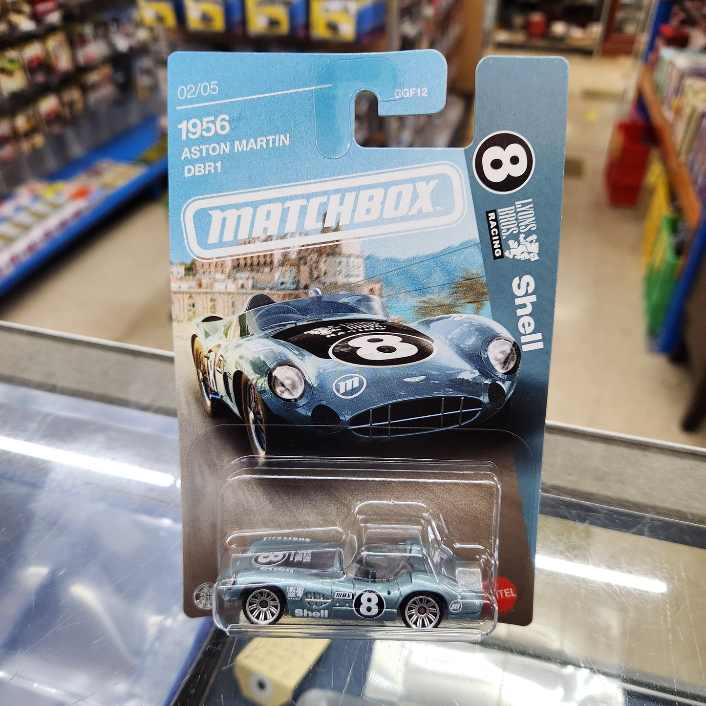 Matchbox - Super Cars Series (2026) - 1956 Aston Martin DBR1 #8