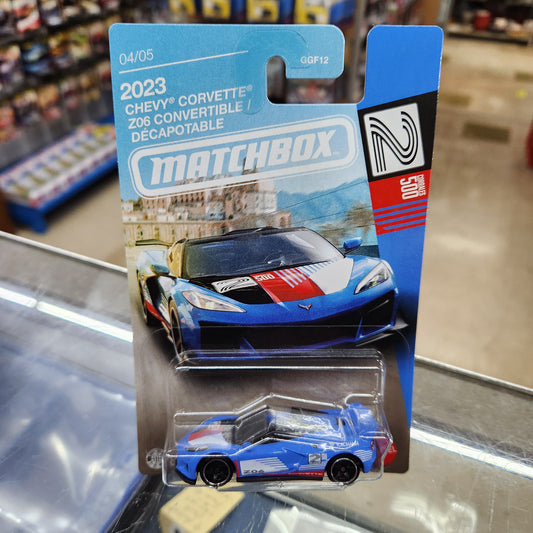 Matchbox - Super Cars Series (2026) - 2023 Chevy Corvette Z06 Convertible