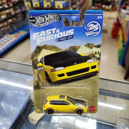 Hot Wheels Silver Series - Fast & Furious: Race-Off - Honda Civic EG