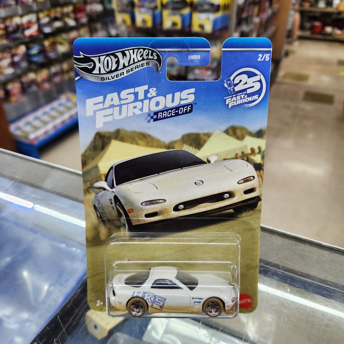 Hot Wheels Silver Series - Fast & Furious: Race-Off - 1995 Mazda RX-7