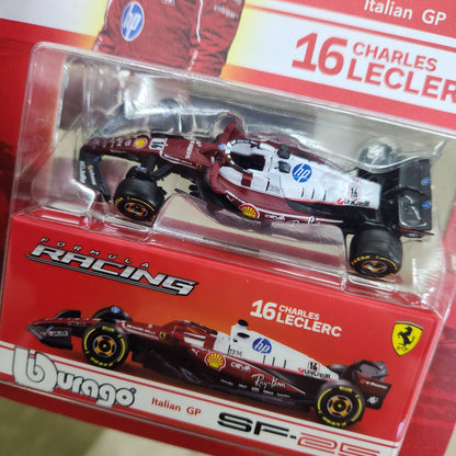 Bburago - Formula Racing - 2025 Scuderia Ferrari SF-25 with Collector Box - #16 Charles Leclerc