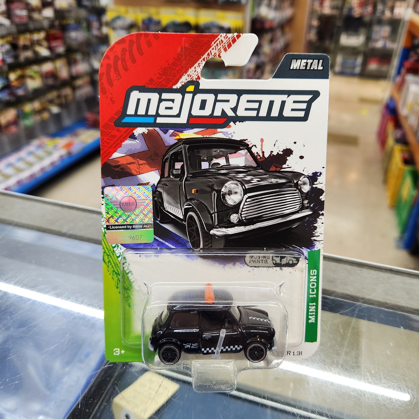 Majorette - Mini Icons Premium Cars - Mini Cooper 1.3i (Taxi)