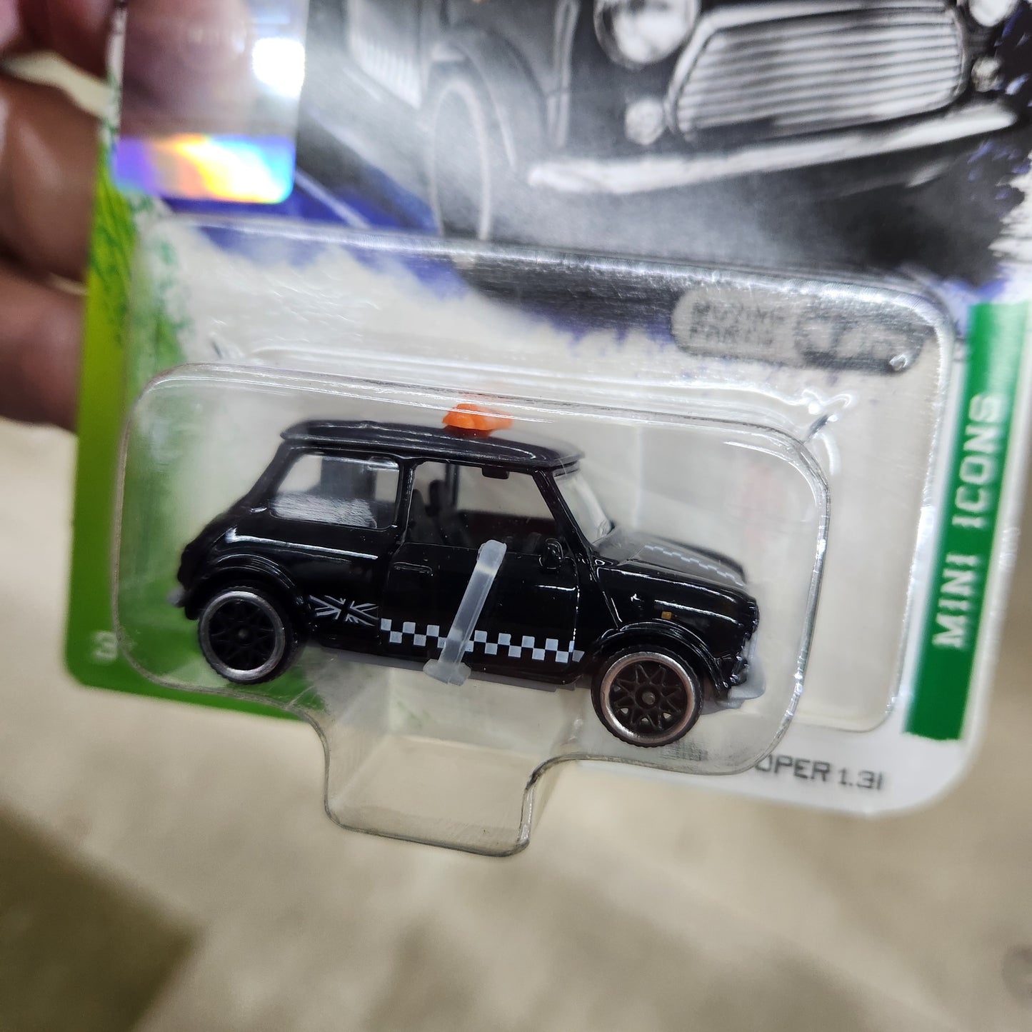 Majorette - Mini Icons Premium Cars - Mini Cooper 1.3i (Taxi)