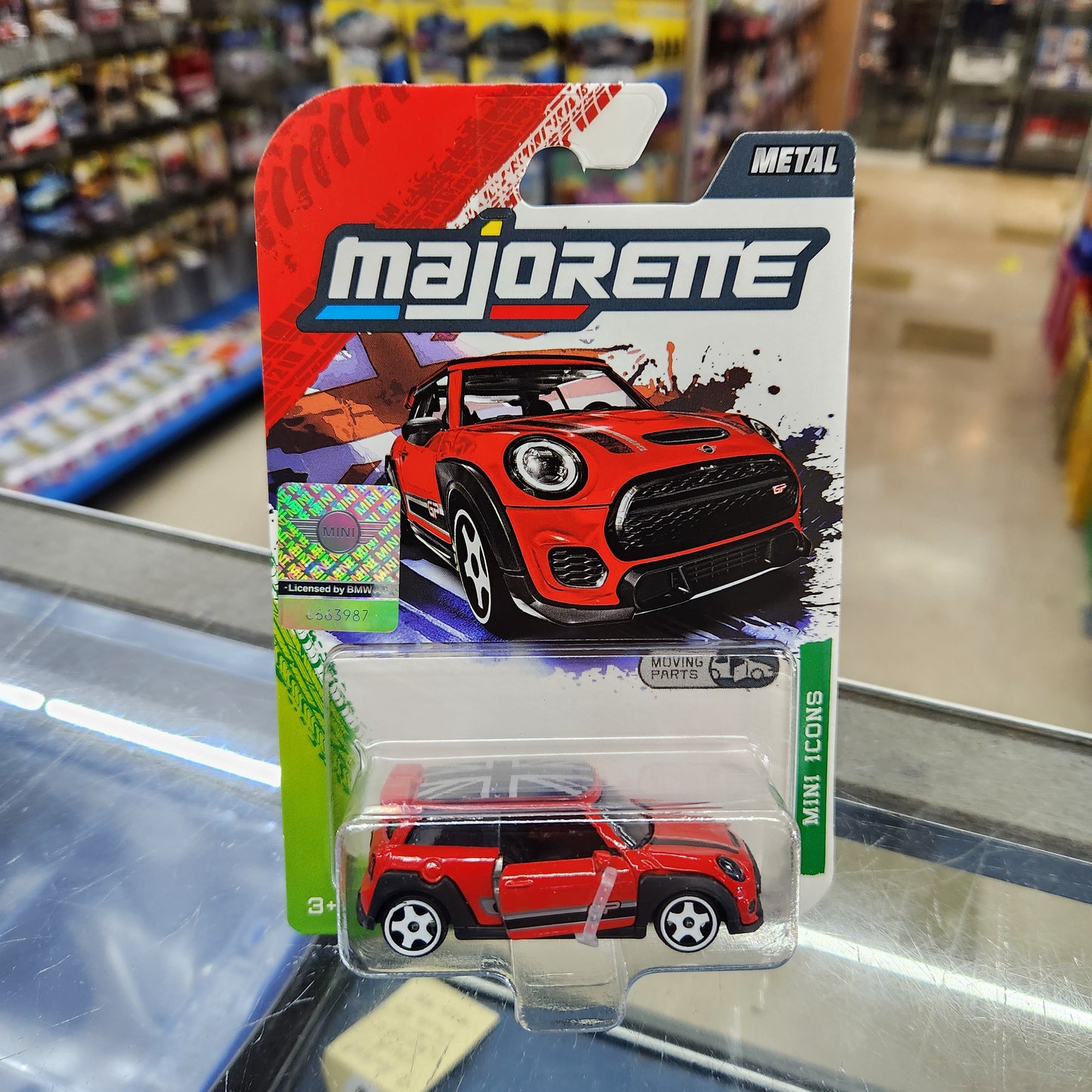 Majorette - Mini Icons Premium Cars - Mini John Cooper Works GP (Red)