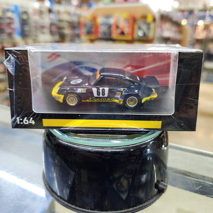 Spark - 1974 Porsche 911 Carrera RSR 3.0 #68 - 24h Le Mans (Black) - 1:64 Scale