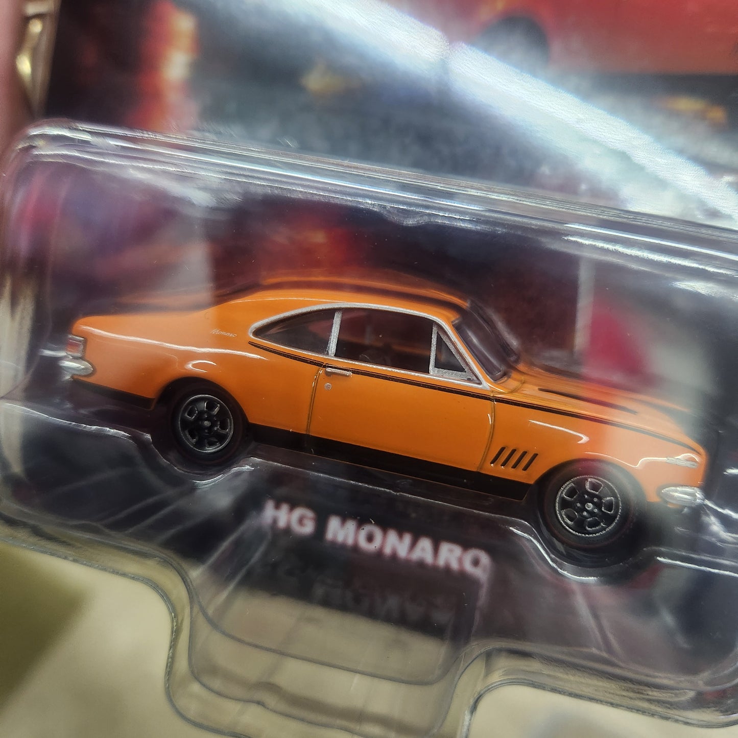 Oz Wheels - Fully Sick Detail - Series 3 - Holden HG Monaro (Orange) - 1:64 Scale
