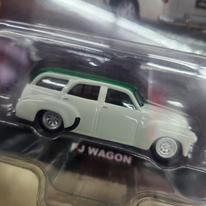 Oz Wheels - Fully Sick Detail - Series 3 - Holden FJ Wagon (White/Green) - 1:64 Scale