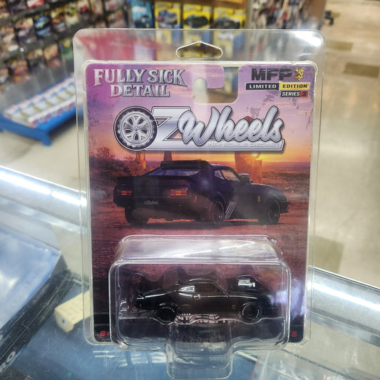 Oz Wheels - Fully Sick Detail - Series 3 - Ford XB Falcon 'V8 Inteceptor'(Black) - 1:64 Scale
