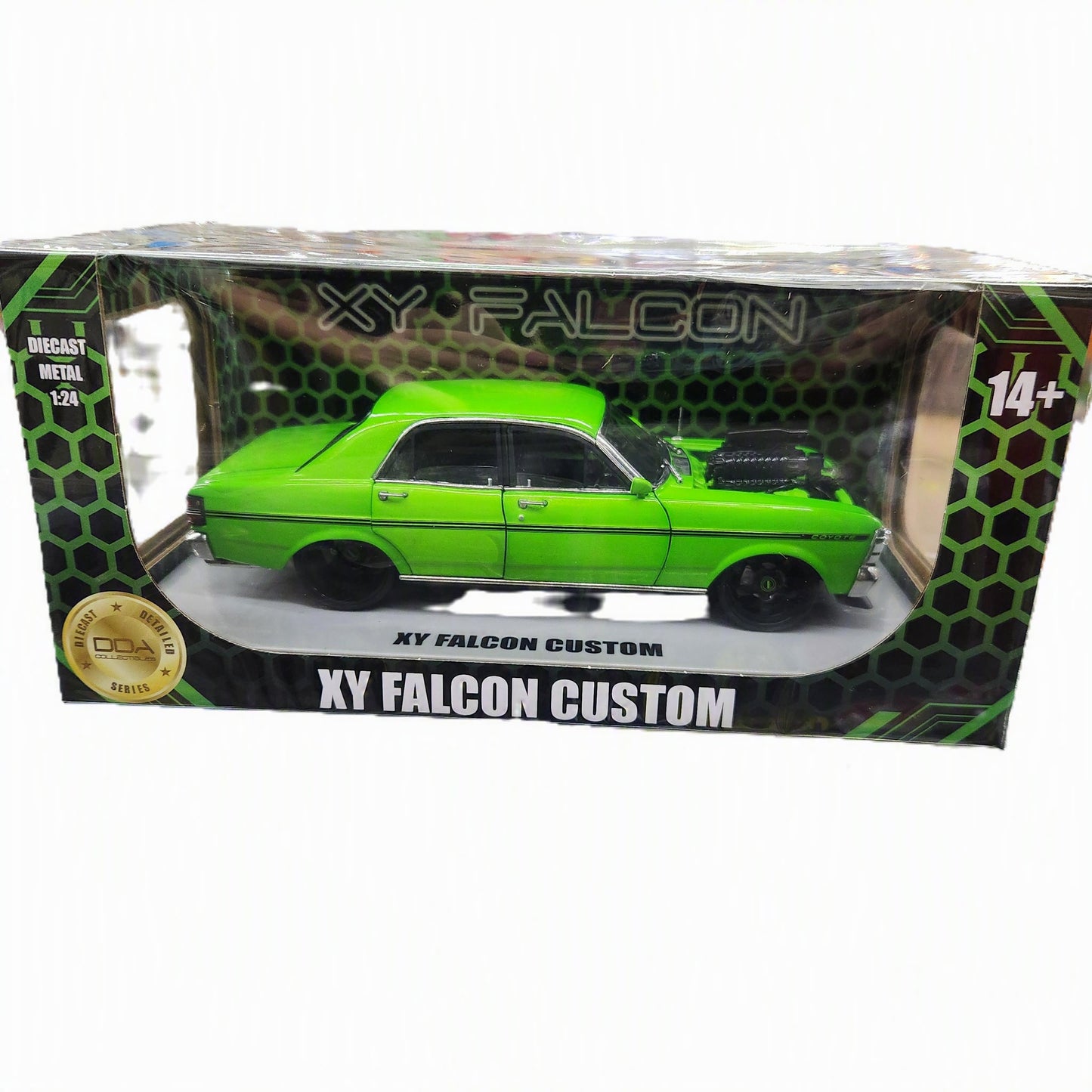 DDA - Ford XY GTHO Supercharged (Lime Green) - 1:24 Scale