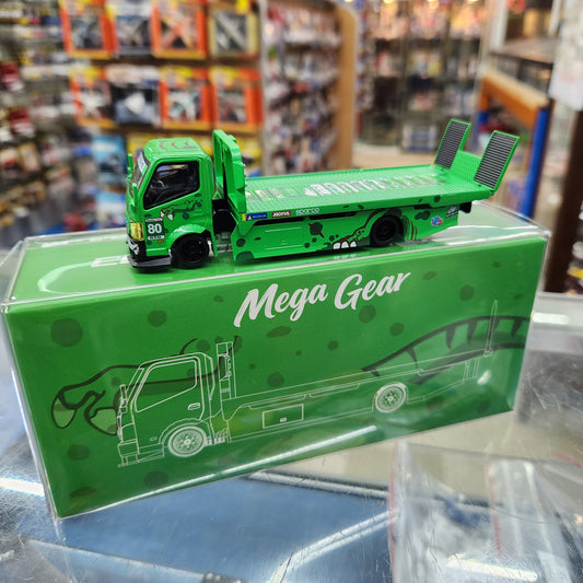 Mega Gear - H300 Custom Flat Bed Tow Truck 'Rexy' - 1:64 Scale