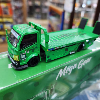 Mega Gear - H300 Custom Flat Bed Tow Truck 'Rexy' - 1:64 Scale