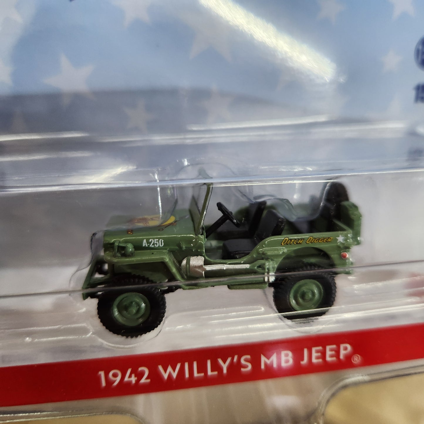 Greenlight - America 250 - 1942 Willys MB Jeep - 1:64 Scale