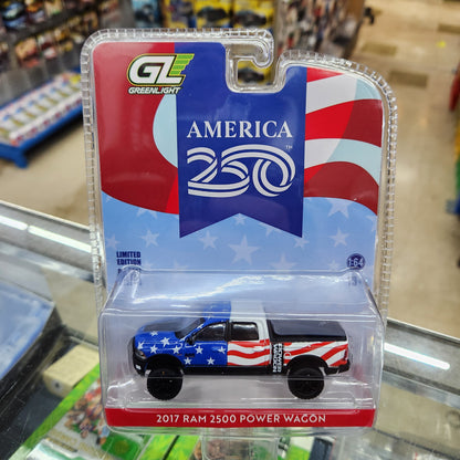 Greenlight - America 250 - 2017 RAM 2500 Power Wagon - 1:64 Scale