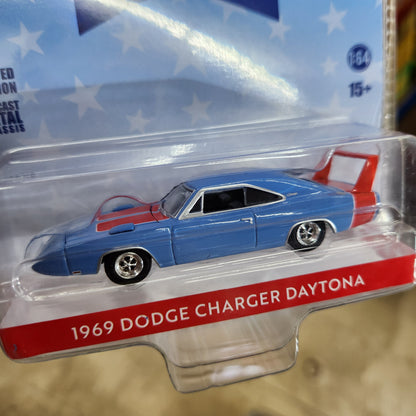 Greenlight - America 250 - 1969 Dodge Charger Daytona - 1:64 Scale