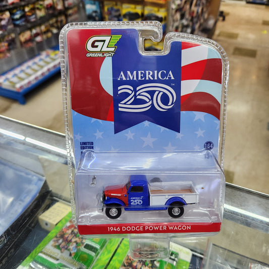 Greenlight - America 250 -  1946 Dodge Power Wagon - 1:64 Scale