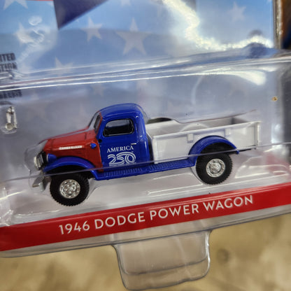 Greenlight - America 250 -  1946 Dodge Power Wagon - 1:64 Scale