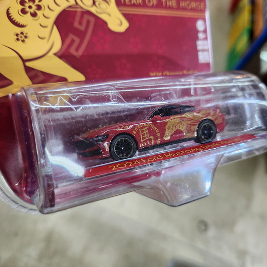 Greenlight - 2026 Chinese Year of the Horse - 2024 Ford Mustang Dark Horse