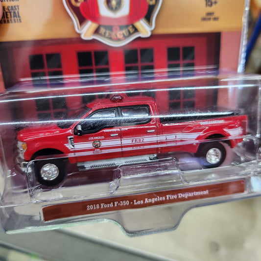 Greenlight - Fire & Rescue (Series 5) - 2018 Ford F-350 LA Fire Dept