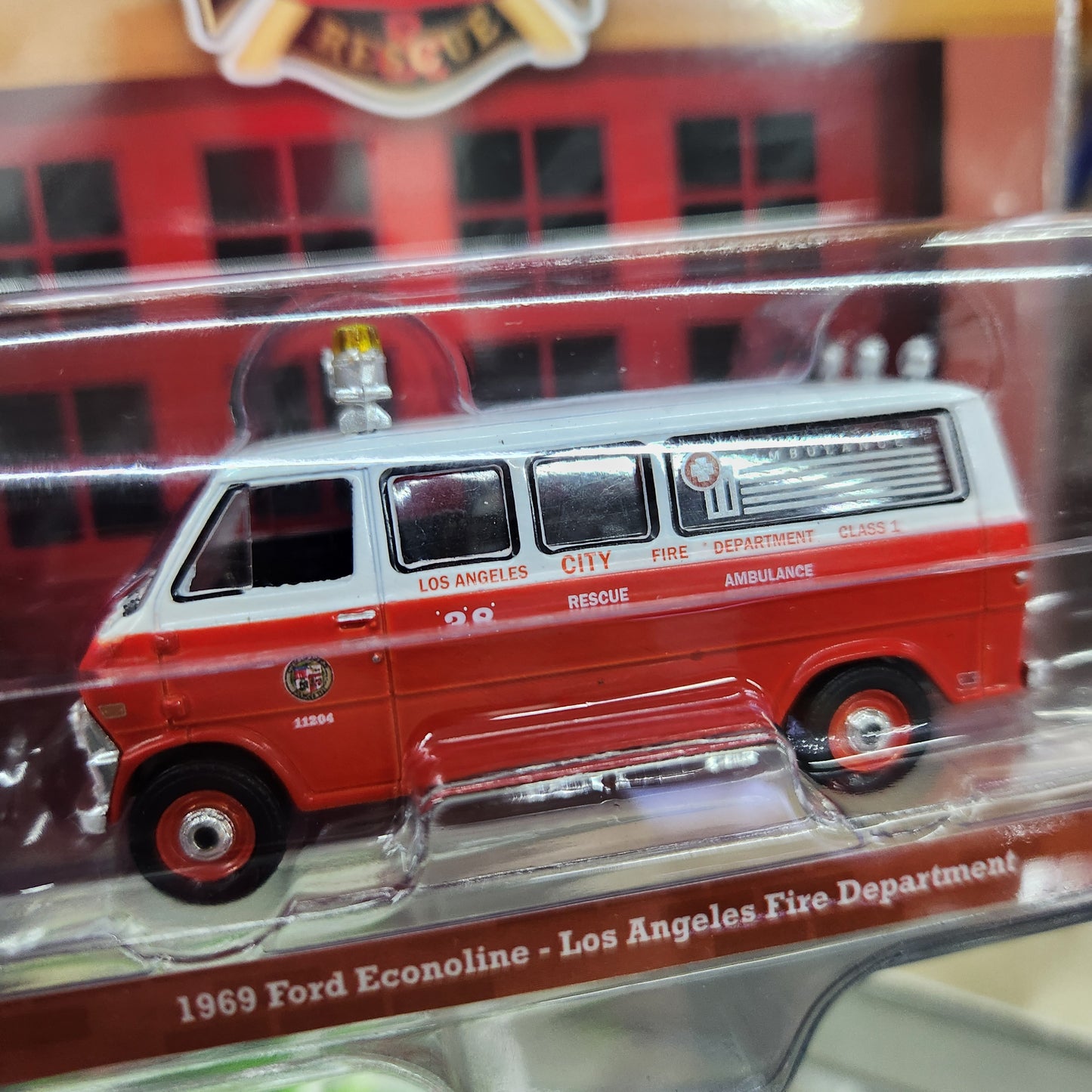 Greenlight - Fire & Rescue (Series 5) - 1969 Ford Econoline LA Fire Dept