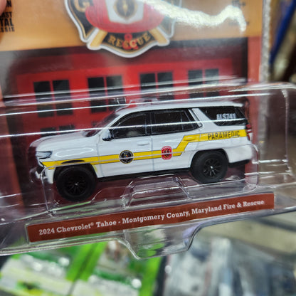 Greenlight - Fire & Rescue (Series 5) - 2024 Chevrolet Tahoe Montgomery / Maryland Fire Dept