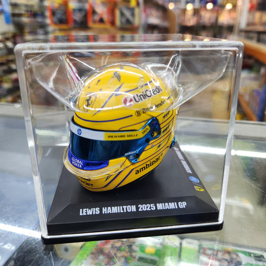 Looksmart - Helmet - Ferrari F1 Team - Miami GP 2025 - Lewis Hamilton - 1:5 Scale