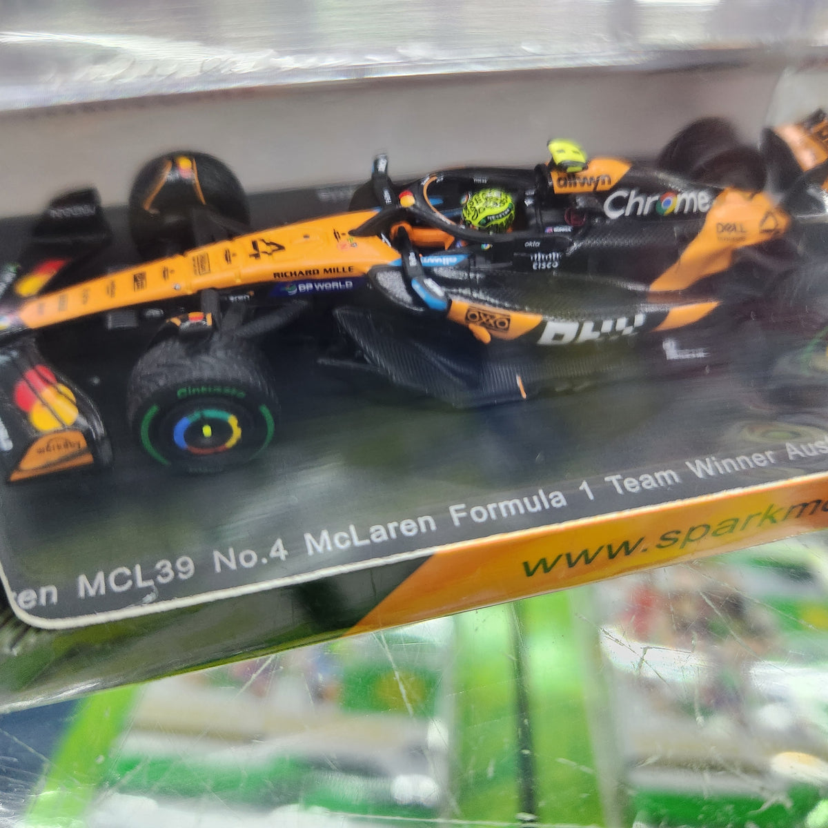 Spark - McLaren 2025 F1 Formula 1 Team MCL39 - #4 Lando Norris (Australian GP 2025 Winner)