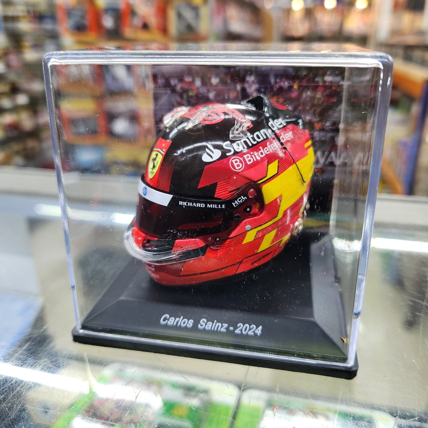 Atlas - 2024 Scuderia Ferrari F1 Team SF-24 - #55 Carlos Sainz Jr. - 1:5 Scale