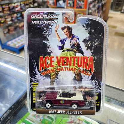 Greenlight - Hollywood Series 28 - 1967 Jeep Jeepster 'Ace Ventura: When Nature Calls'
