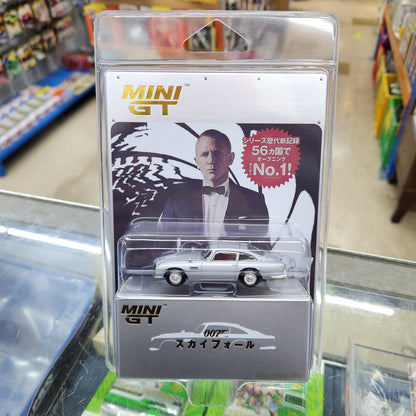 MiniGT - 2012 Aston Martin DB5 'Skyfall' 007 James Bond Series (Japan Blister)