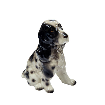 Ceramic Spaniel Puppies (Pair) - 11cm