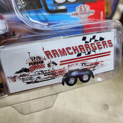 Johnny Lightning - Tow & Go Release 2 - 1965 Dodge A-100 Pickup with Trailer