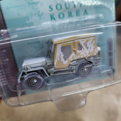 Johnny Lightning - 2023 Military R1 Ver A - Willys MB Jeep