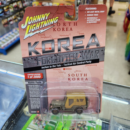Johnny Lightning - 2023 Military R1 Ver B - Willys MB Jeep