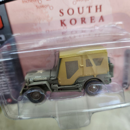 Johnny Lightning - 2023 Military R1 Ver B - Willys MB Jeep