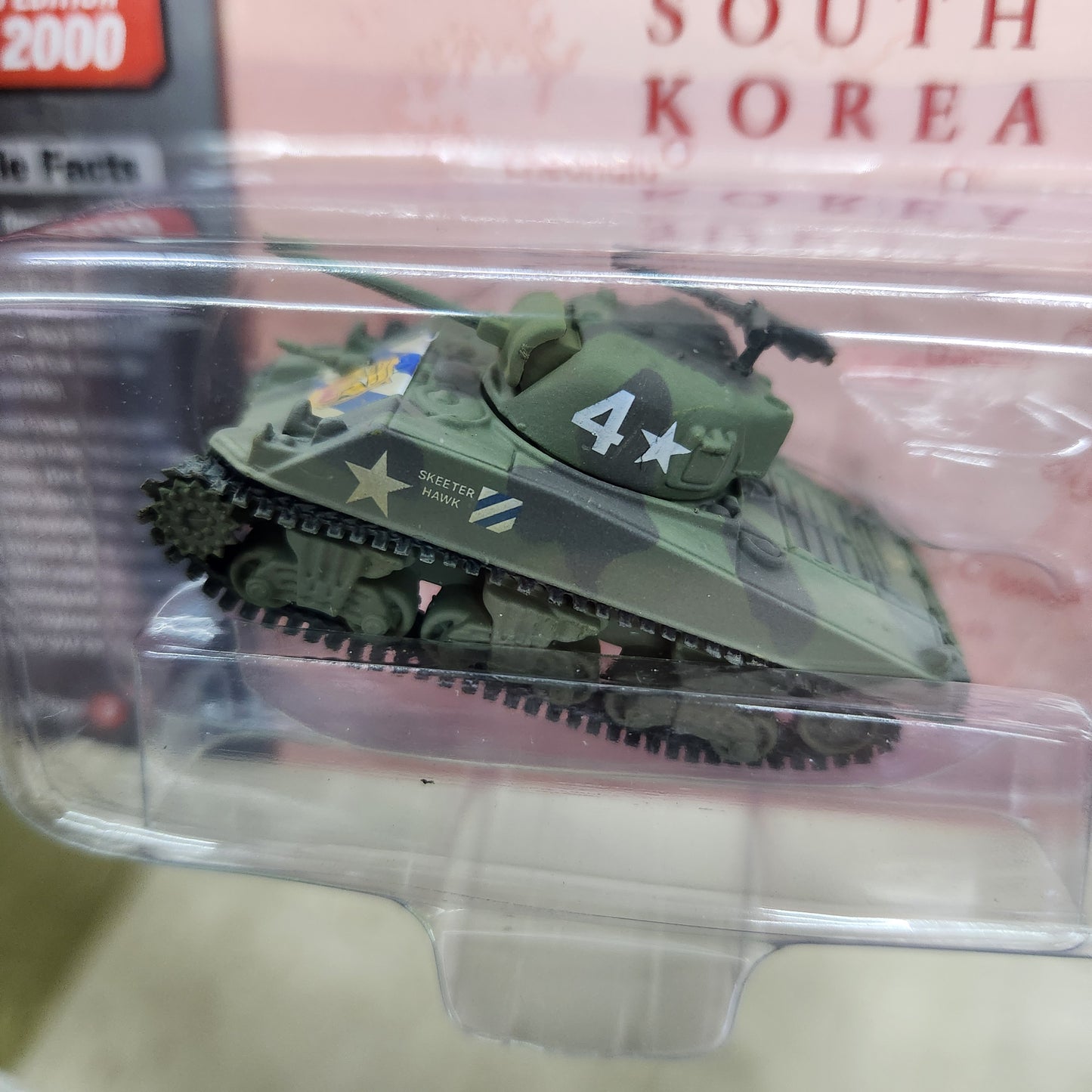 Johnny Lightning - 2023 Military R1 Ver B - M4A3 Sherman Tank
