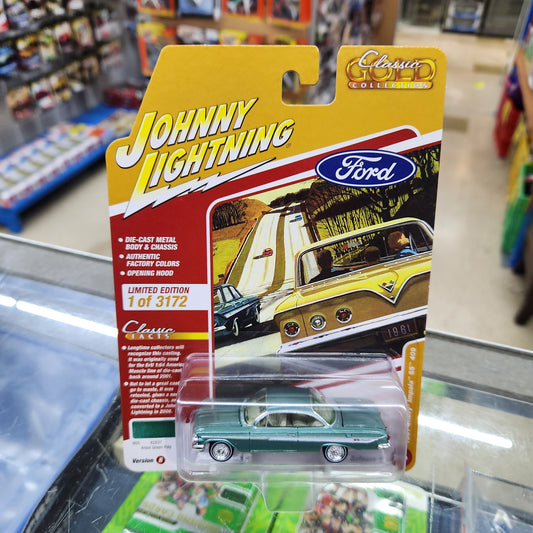 Johnny Lightning - 2023 Classic Gold R2 Ver B - 1961 Chevy Impala SS 409