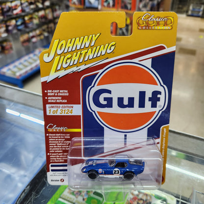 Johnny Lightning - 2023 Classic Gold R2 Ver B - 1965 Shelby Cobra Daytona Coupe