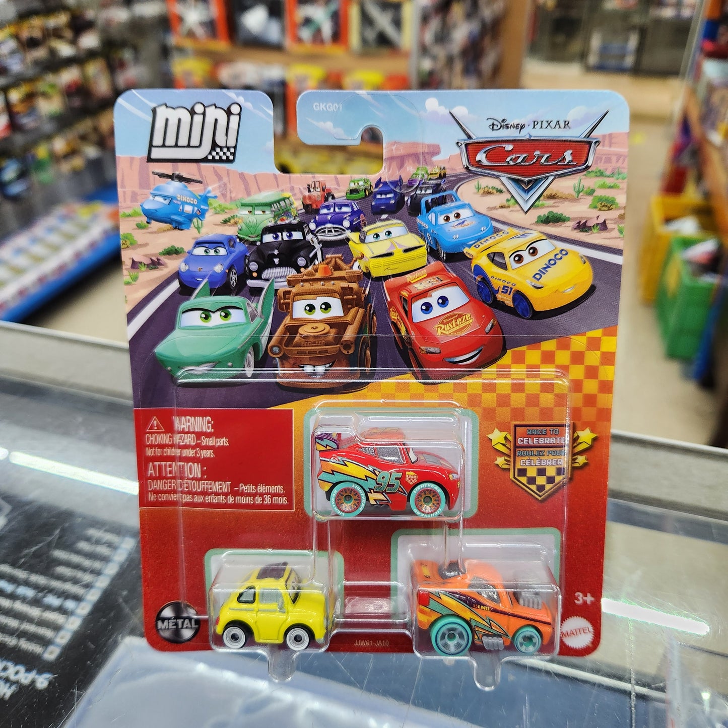 Mattel - Disney Pixar - Cars Mini - 3 Pack
