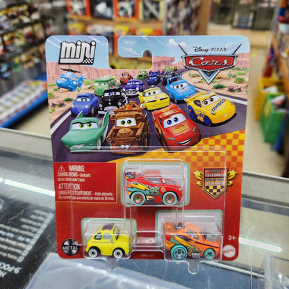 Mattel - Disney Pixar - Cars Mini - 3 Pack