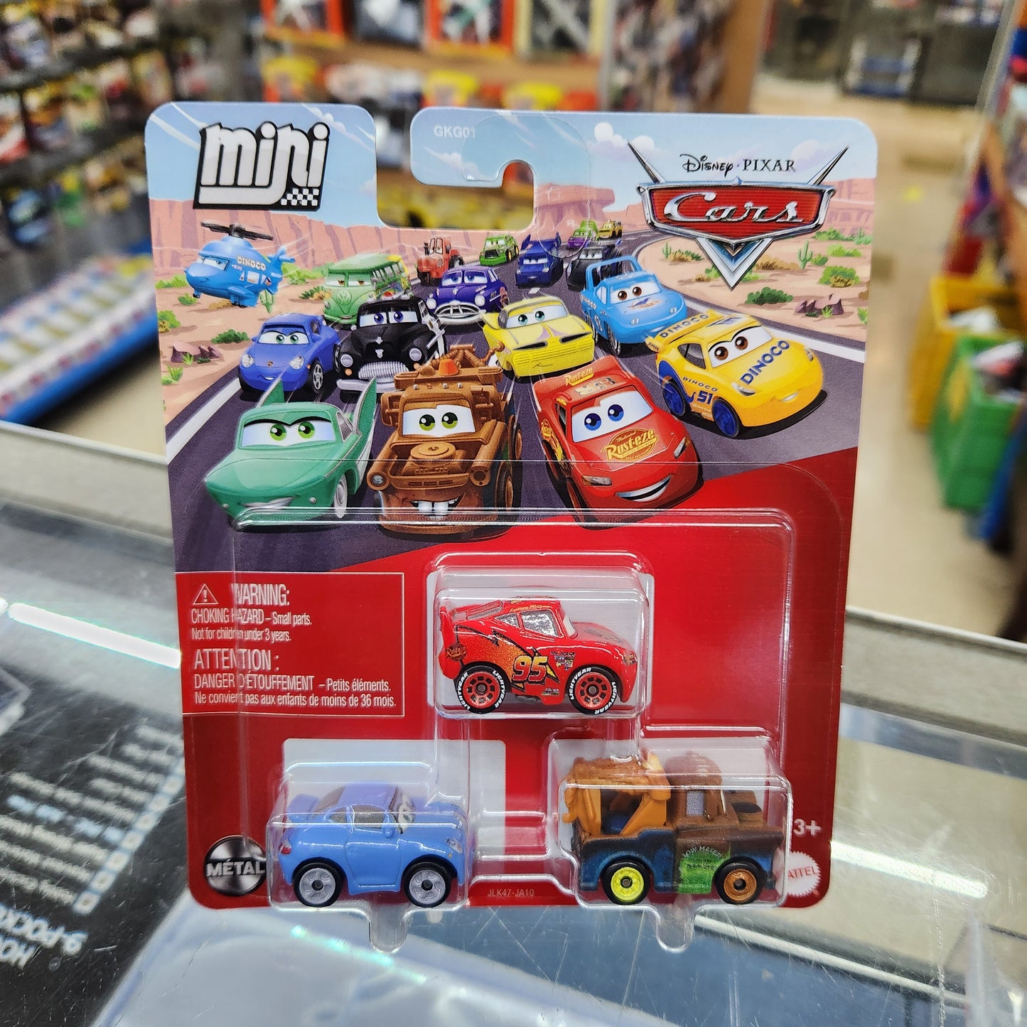 Mattel - Disney Pixar - Cars Mini - 3 Pack
