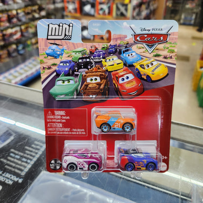Mattel - Disney Pixar - Cars Mini - 3 Pack