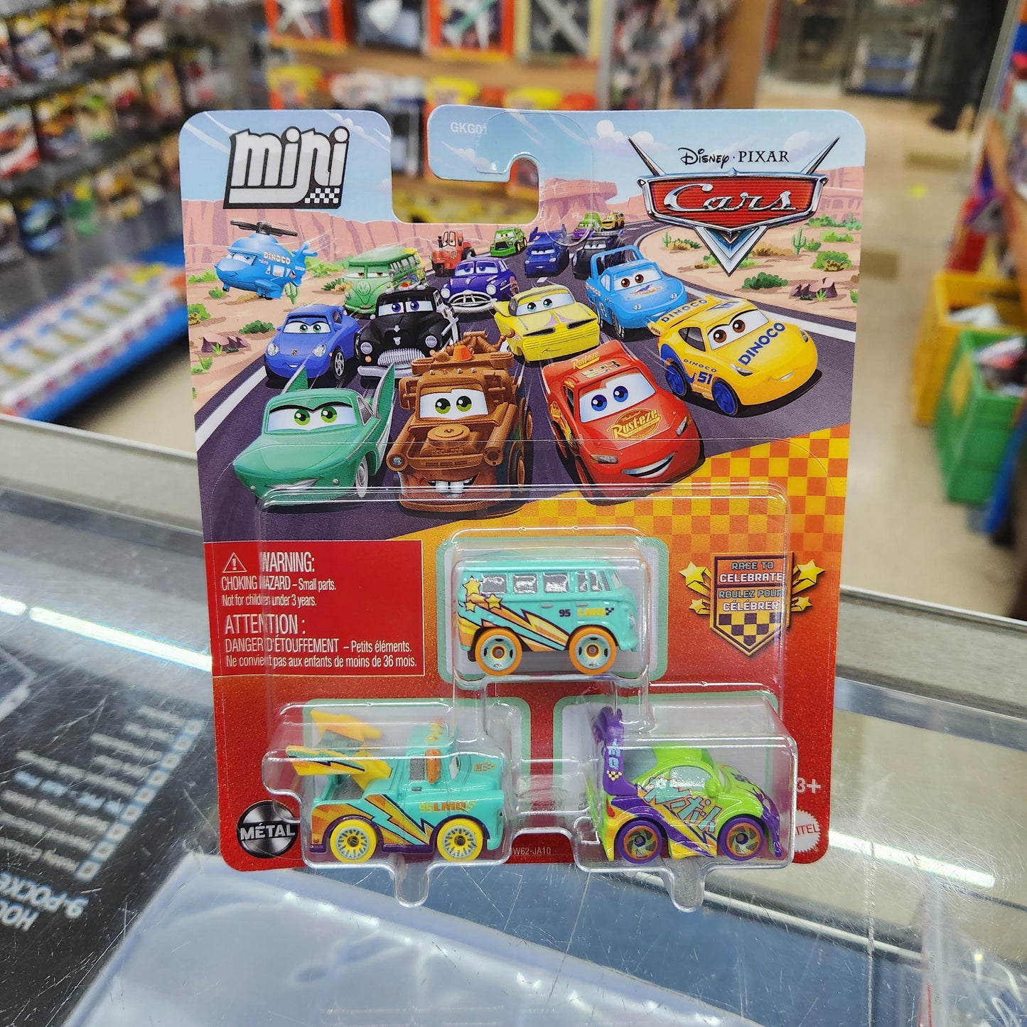 Mattel - Disney Pixar - Cars Mini - 3 Pack