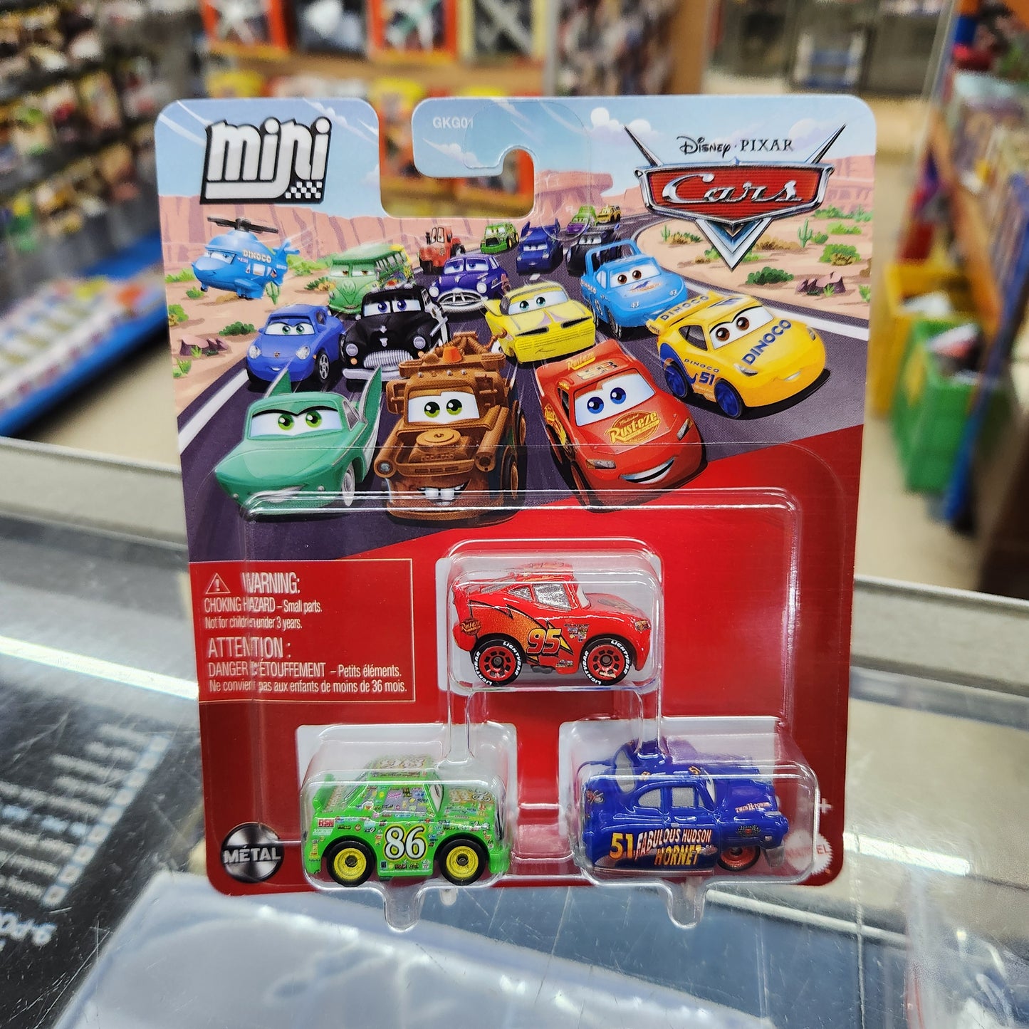 Mattel - Disney Pixar - Cars Mini - 3 Pack
