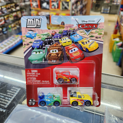 Mattel - Disney Pixar - Cars Mini - 3 Pack