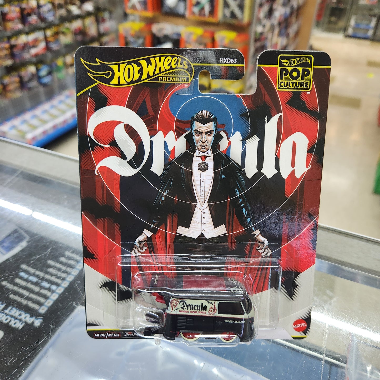 Hot Wheels Premium - Pop Culture (2026 Mix 4) - Kool Kombi 'Dracula'
