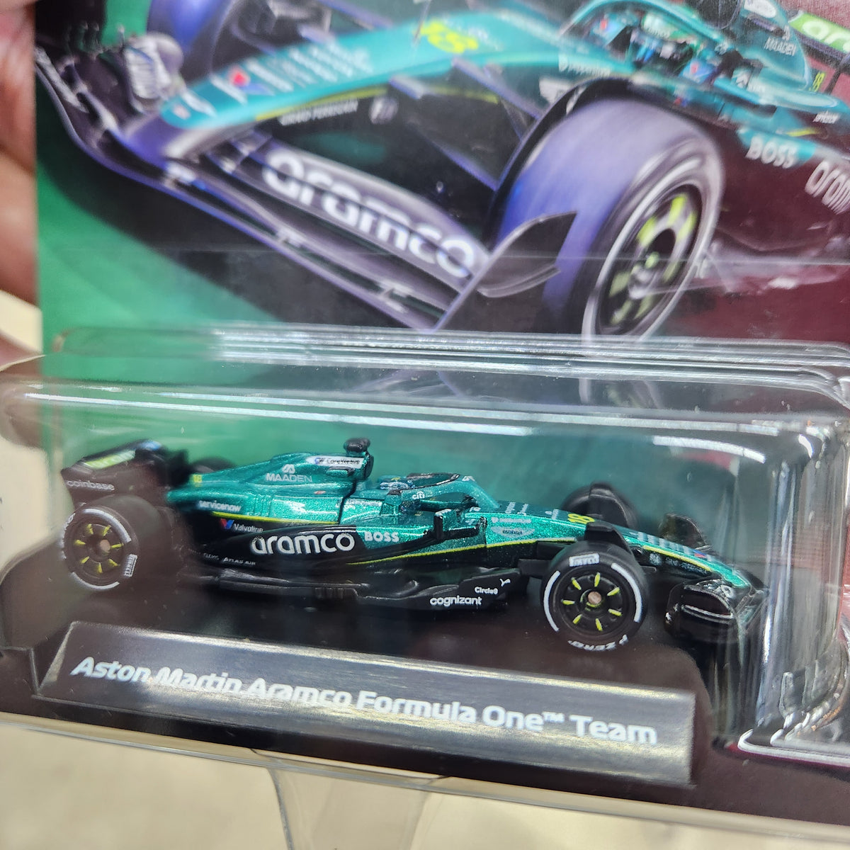 Hot Wheels Premium - 2025 Aston Martin Aramco F1 Formula 1 Team - #18 Lance Stroll