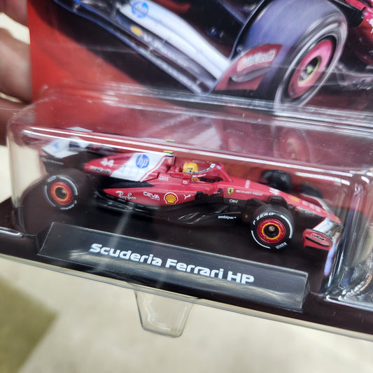 Hot Wheels Premium  - 2025 Scuderia Ferrari F1 Team - #44 Lewis Hamilton - 1:64 Scale