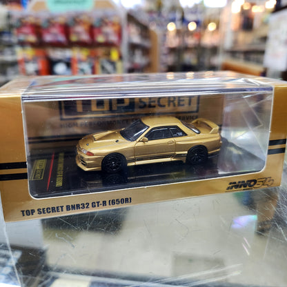 INNO64 - Nissan Skyline GT-R (R32) Top Secret (650r) - Gold - 1:64 Scale