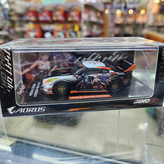 INNO64 - Nissan Skyline GT-R (R35) Widebody 'Aorus Limited Edition' - 1:64 Scale