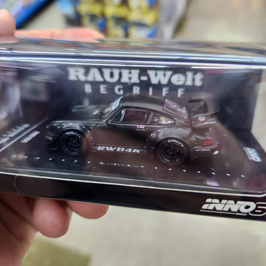 INNO64 - Porsche RWB 964 (Black Matt) - 1:64 Scale